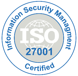 ISO 27001 Information Security Management Certified